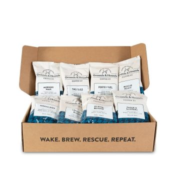  Grounds & Hounds Organic Coffee Variety Pack 