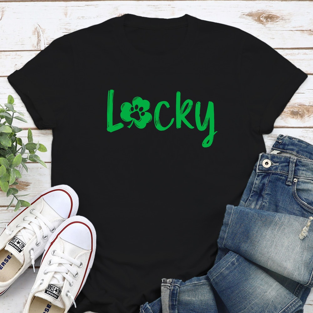 Lucky Dog Standard Tee Black