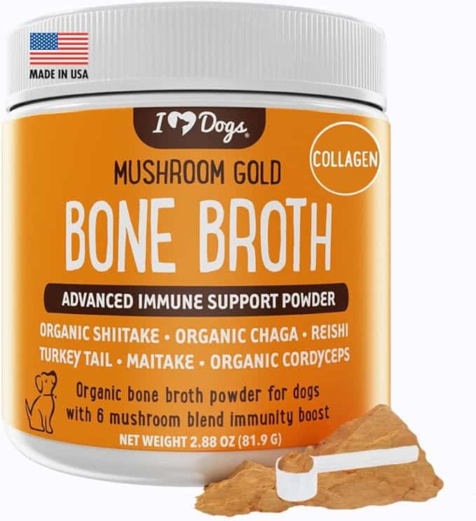 iHeartDogs Bone Broth & Collagen for Dogs 