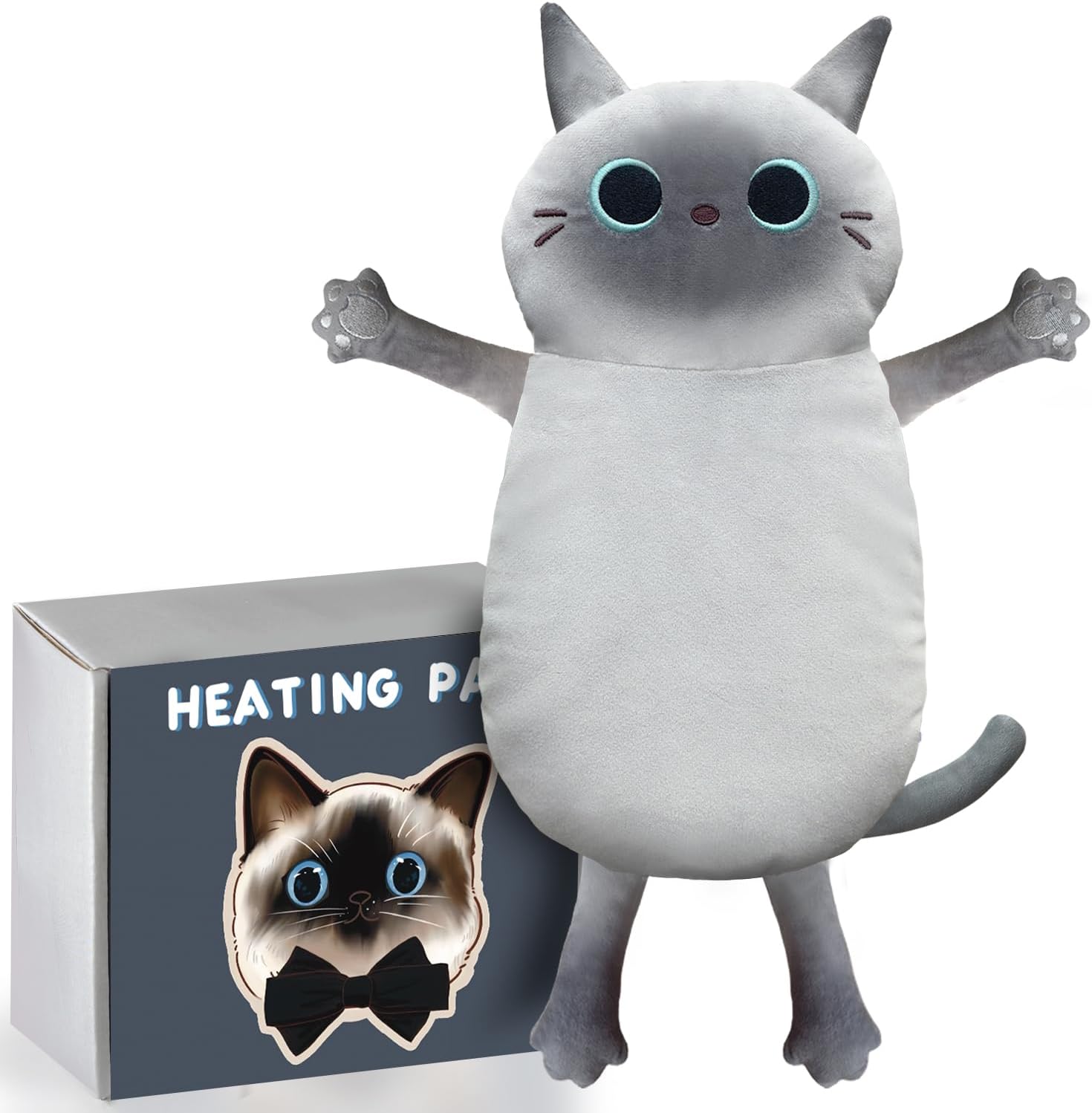 Siamese Cat Microwave Heating Pad