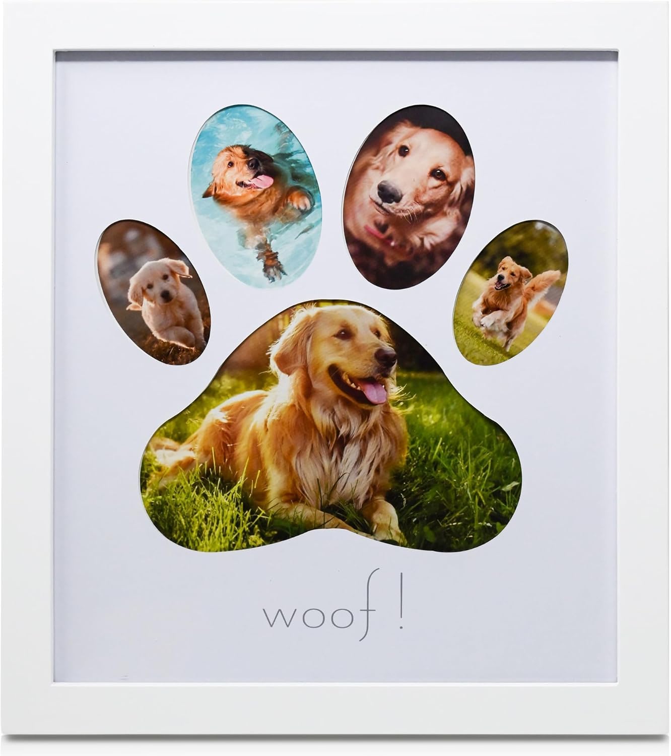 Paw Print Collage Frame