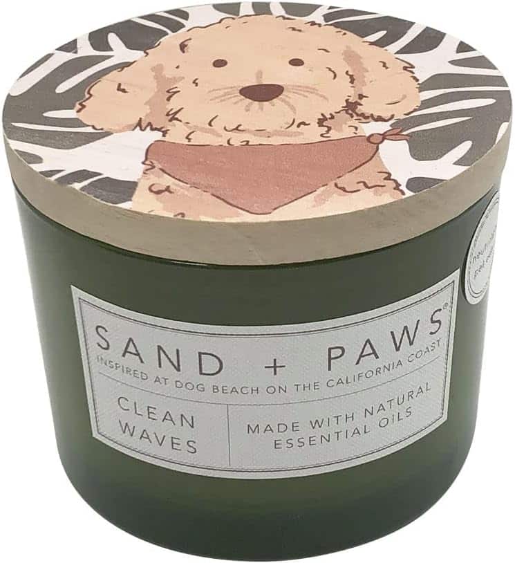 Sand + Paws Scented Candle