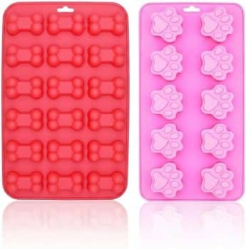 Dog Treat Mold Silicone 2 Pack