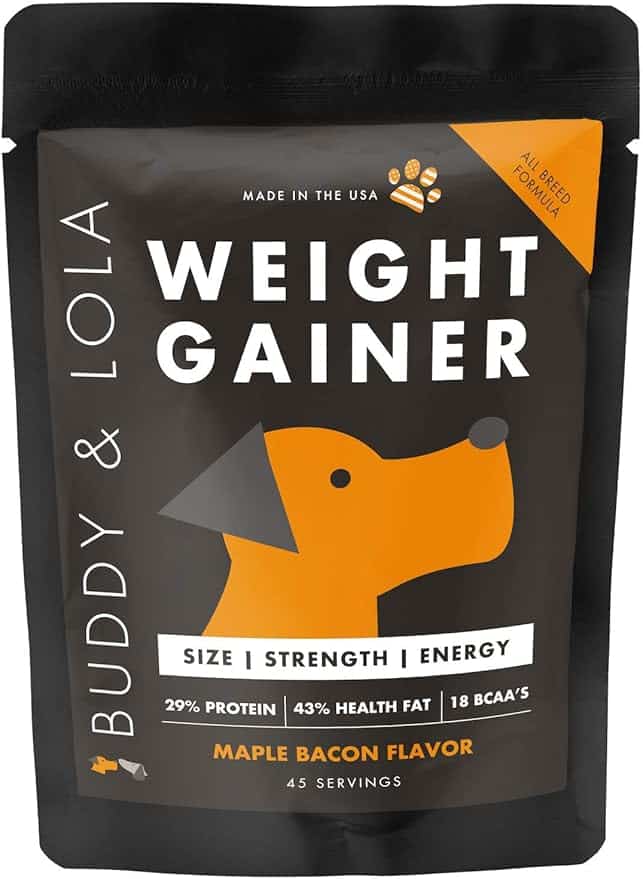 Buddy & Lola Dog Weight Gainer