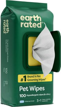 Earth Rated Pet Wipes for Dogs and Cats