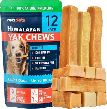 100% Natural Yak Cheese Himalayan Made Dog Chews