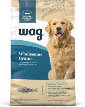Amazon Brand - Wag Wholesome Grains Dry Dog Food