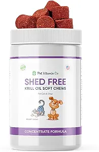 Krill Oil Shed-Free Soft Chews for Dogs