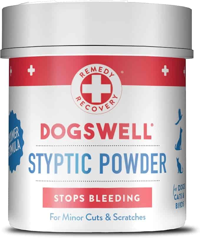 DOGSWELL Remedy Recovery Styptic Blood Stopper Powder for Dogs & Cats
