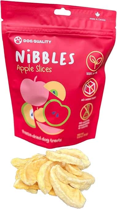 Nibbles All Natural Freeze-Dried Fruit & Vegetable Healthy Dog Treats