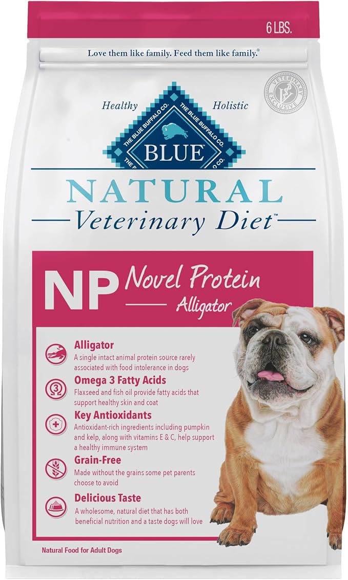Blue Buffalo Natural Veterinary Diet NP Novel Protein Dry Dog Food