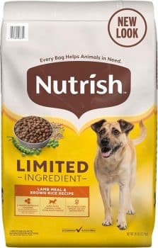 Nutrish Limited Ingredient Lamb Meal & Brown Rice Recipe Dry Dog Food