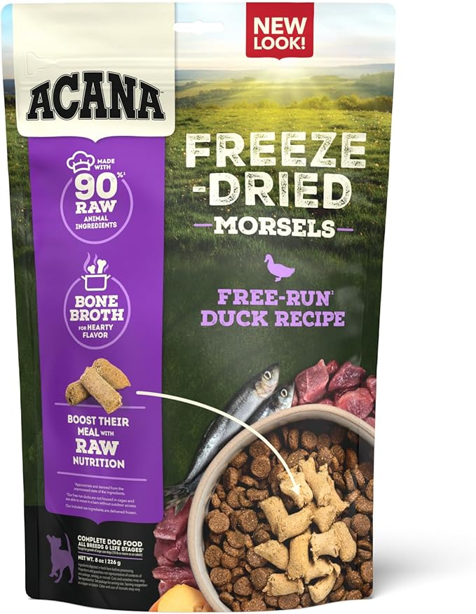 ACANA Grain-Free High Protein Freeze Dried Dog Food 
