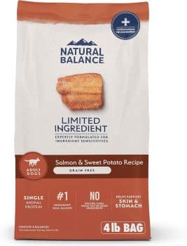 Natural Balance Limited Ingredient Grain Free Salmon & Sweet Potato Dry Dog Food