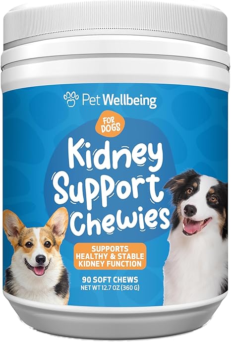 Pet Wellbeing Kidney Support Gold for Dogs