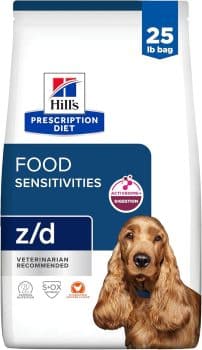 Hill's Prescription Diet z/d Skin/Food Sensitivities Hydrolyzed Dry Dog Food,