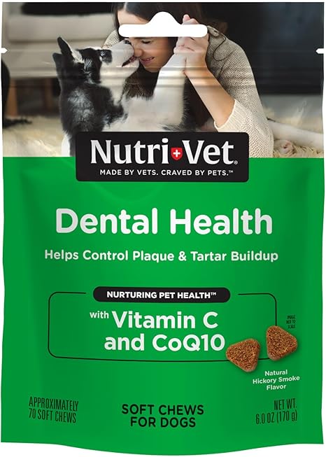 Nutri-Vet Dental Health Soft Chews for Dogs
