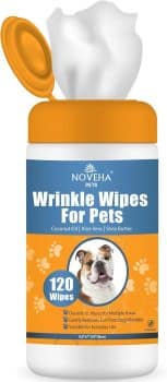  NOVEHA 120PCs - 5”x7” Large Dog Wipes