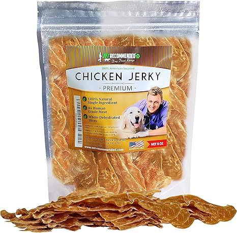 Premium Chicken Jerky for Dogs 
