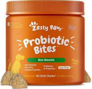Zesty Paws Probiotics for Dogs 