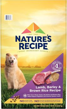 Nature′s Recipe Lamb, Barley & Brown Rice Recipe Dry Dog Food