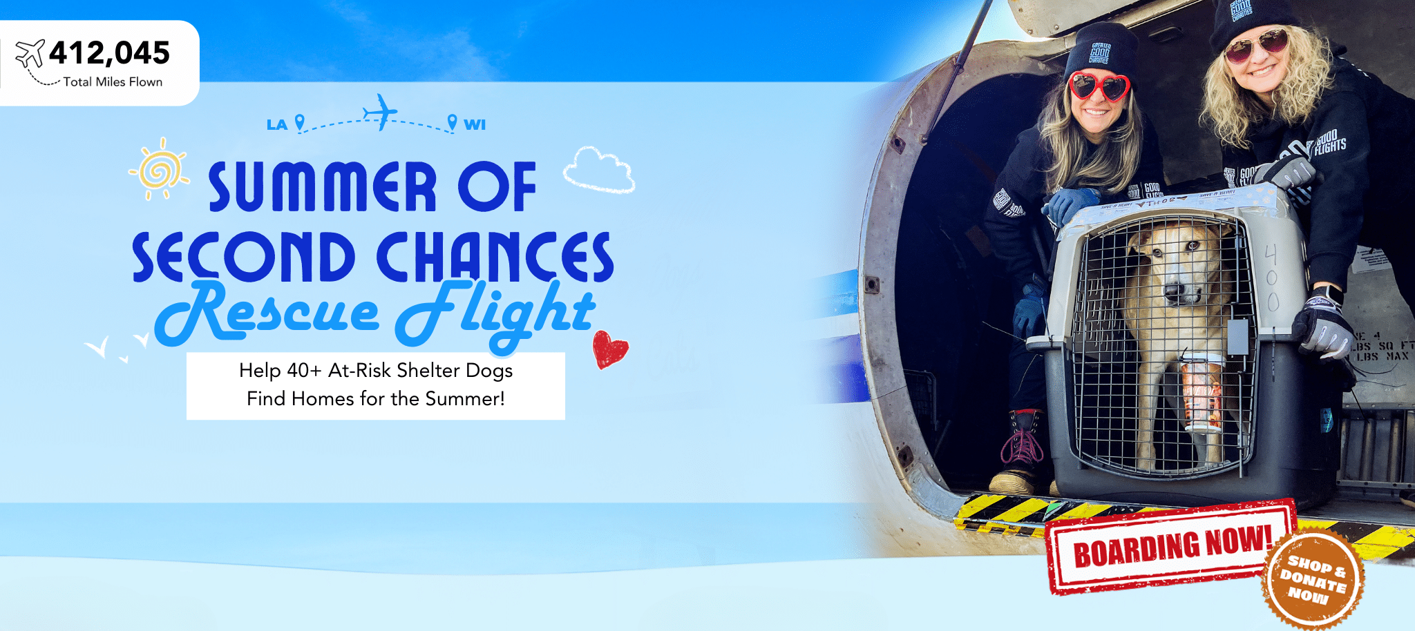 Second Chance Movement™ Rescue Flights