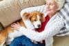 15 Dog Behaviors That Actually Show Affection - iHeartDogs.com - Dogs Staring At Owners With Fibrosis Behavior