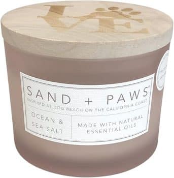 Sand + Paws Scented Candle
