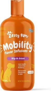 Zesty Paws Mobility Flavor Infusions for Dogs