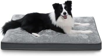 Waterproof Large Dog Bed for Crate with Washable Cover