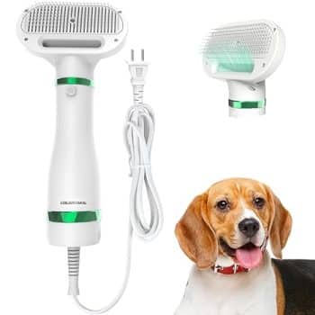 COLORCORAL Pet Hair Dryer Brush
