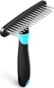 Deshedding Brush - Undercoat Rake for Dogs