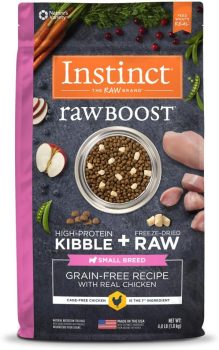 Instinct Raw Boost Small Breed, Natural Dry Dog Food with Freeze Dried Pieces, High Protein, Grain Free Recipe