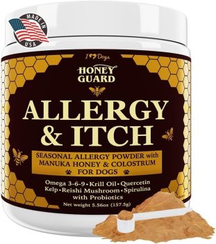 iHeartDogs Honey Guard Allergy & Itch Omega-3-6-9 Powder f