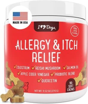 iHeartDogs Allergy & Itch Relief for Dogs 
