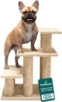 Furhaven Steady Paws Multi-Step Pet Stairs