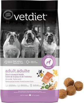 Adult Dog Food for Skin & Stomach Sensitivities, Salmon and Pea Formula