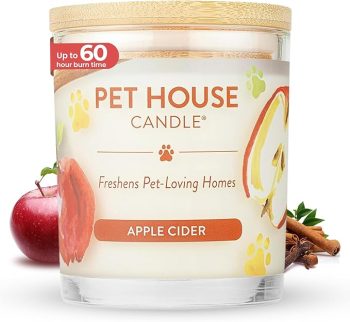 One Fur All Apple Candle for Pet Odor