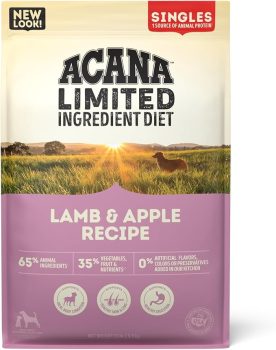ACANA Singles Limited Ingredient Grain Free High Protein Dry Dog Food