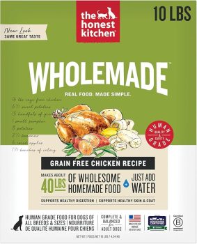 The Honest Kitchen Wholemade™ Dehydrated Grain Free Chicken Dog Food