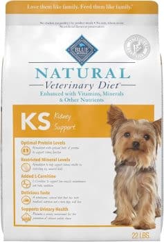 Blue Buffalo Natural Veterinary Diet KS Kidney Support Dry Dog Food