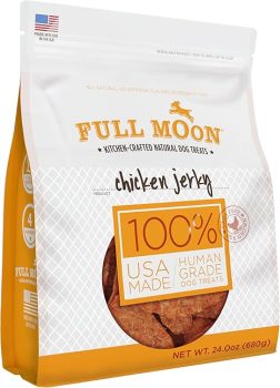 Full Moon Chicken Jerky Healthy All Natural Dog Treats