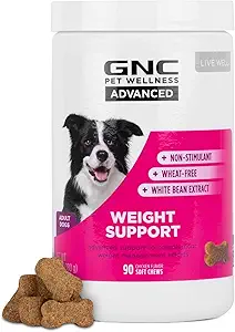 GNC Pets Advanced Weight Support Dog Supplement Soft Chews