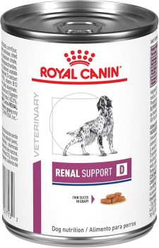 Royal Canin Veterinary Diet Canine Renal Support D Adult Thin Slices in Gravy Dog Food