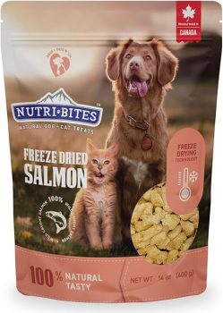 Nutri Bites Freeze Dried Salmon Dog & Cat Treats