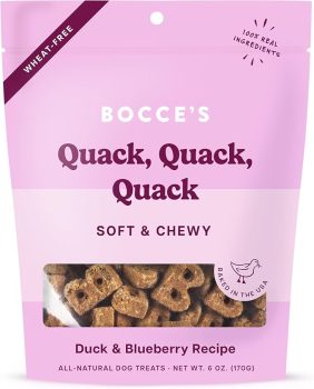 Bocce's Bakery Oven Baked Quack Quack Quack Dog Treats