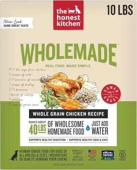 The Honest Kitchen Wholemade™ Dehydrated Whole Grain Chicken Dog Food