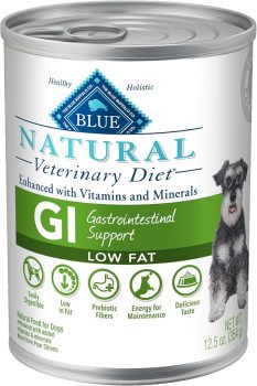 Blue Buffalo Natural Veterinary Diet GI Low Fat Gastrointestinal Support Wet Dog Food