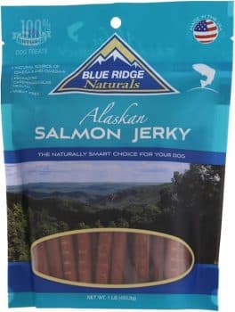 Blue Ridge Naturals Oven Baked Salmon Jerky Dog Treats