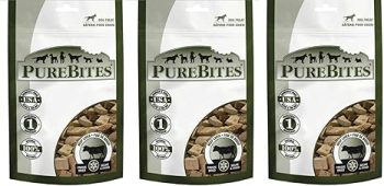 PureBites Beef Liver Freeze Dried Dog Treats 